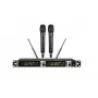 AVTEK Conjunto sem fios com dois microfones de mão WM 2H SET