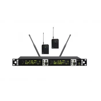AVTEK Conjunto sem fios com dois emissores de bolso WM 2B SET