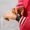 Crong Bracelete de silicone líquido para Apple Watch 38/40/41/42 mm (preto)