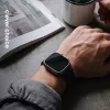 Crong Milano Steel Bracelete Milanese Loop em aço inoxidável para Apple Watch 38/40/41/42 mm (preto)