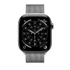Crong Milano Steel Bracelete em aço inoxidável para Apple Watch 44/45/46/49 mm prateado