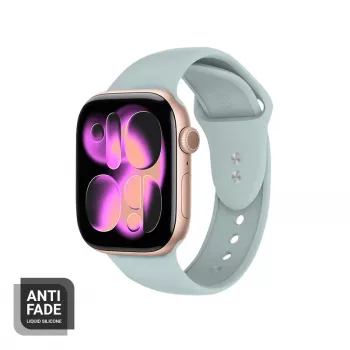 Crong Liquid Bracelete para Apple Watch 38/40/41/42 mm (menta)