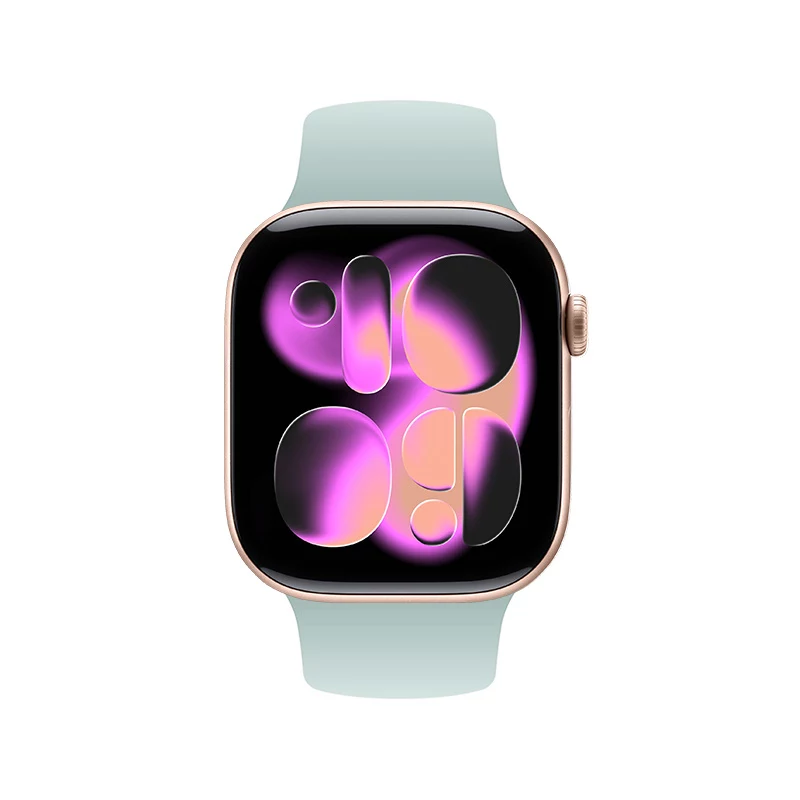 Crong Liquid Bracelete para Apple Watch 38/40/41/42 mm (menta)