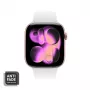 Crong Bracelete de silicone líquido para Apple Watch 38/40/41/42 mm (branco)