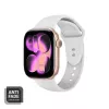 Crong Bracelete de silicone líquido para Apple Watch 38/40/41/42 mm (branco)