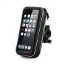 Wozinsky suporte universal de guiador para telefone para bicicleta, mota, trotinete elétrica - preto (WBHBK7)