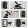 Wozinsky suporte universal de guiador para telefone para bicicleta, mota, trotinete elétrica - preto (WBHBK7)