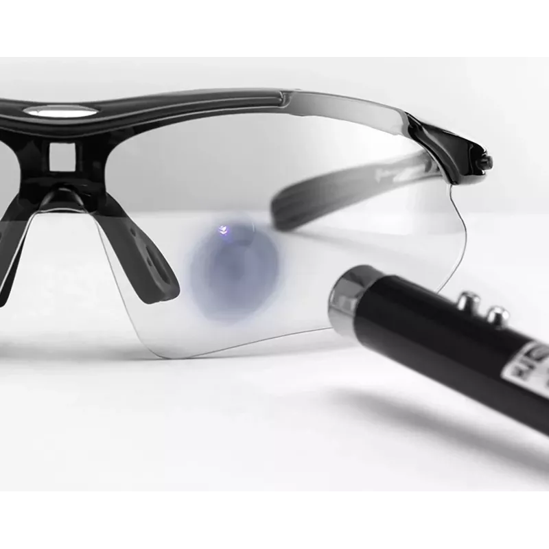 ROCKBROS óculos de ciclismo fotocromáticos UV400 armação TR90 - preto