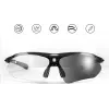 ROCKBROS óculos de ciclismo fotocromáticos UV400 armação TR90 - preto