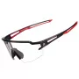 ROCKBROS óculos de ciclismo fotocromáticos UV400 modelo 10173 preto-vermelho