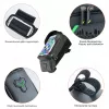 Bolsa de quadro de bicicleta ROCKBROS 029-1BK com bolsa para telemóvel - preto