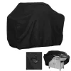 Capa de proteção impermeável HURTEL XXL preta para grelhador, bicicleta, motociclo, móveis de jardim