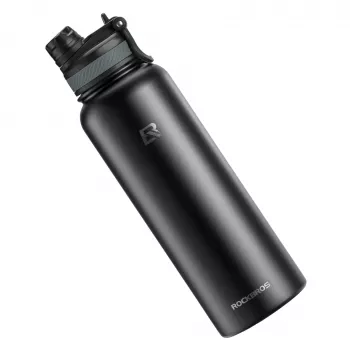ROCKBROS Garrafa térmica de bicicleta 650 ml preta