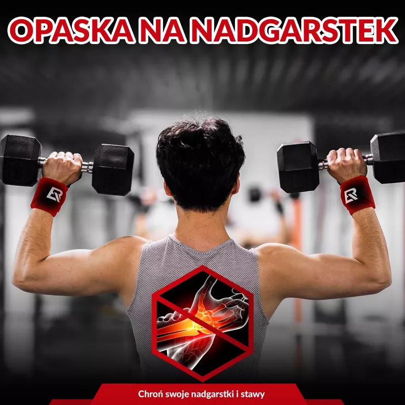 ROCKBROS Faixa de suor desportiva 0431001 preta (pack de 2)