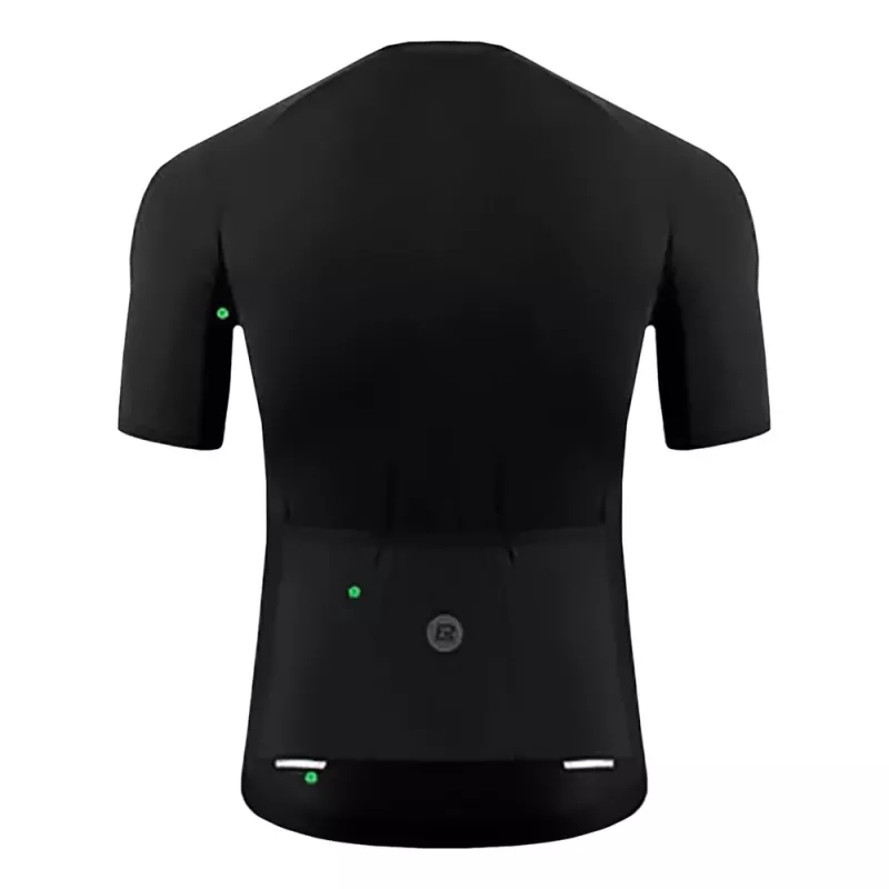 ROCKBROS Camisola de ciclismo de manga curta XL preta 15120002004