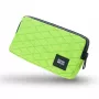 ROCKBROS Bolsa de quadro para bicicleta 0,15L verde-claro - armazenamento para telefone, chaves, carteira
