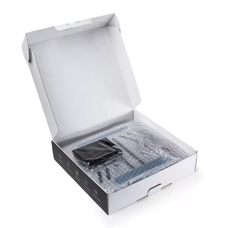 Suporte para portátil 360° Wozinsky prateado com suporte para telemóvel