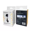 Suporte de automóvel Wozinsky WCT5-6S2Y com carregador sem fios Qi/MagSafe 15W e ventoinha para saídas de ar - Preto