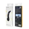Suporte de telemóvel magnético para automóvel Wozinsky WCZ2Y2S com carregador sem fios MagSafe 15W para painel - Preto