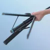 Pau de selfie premium Wozinsky WRZP1 com pernas de abertura automática, função de tripé, 1,7 m - Preto
