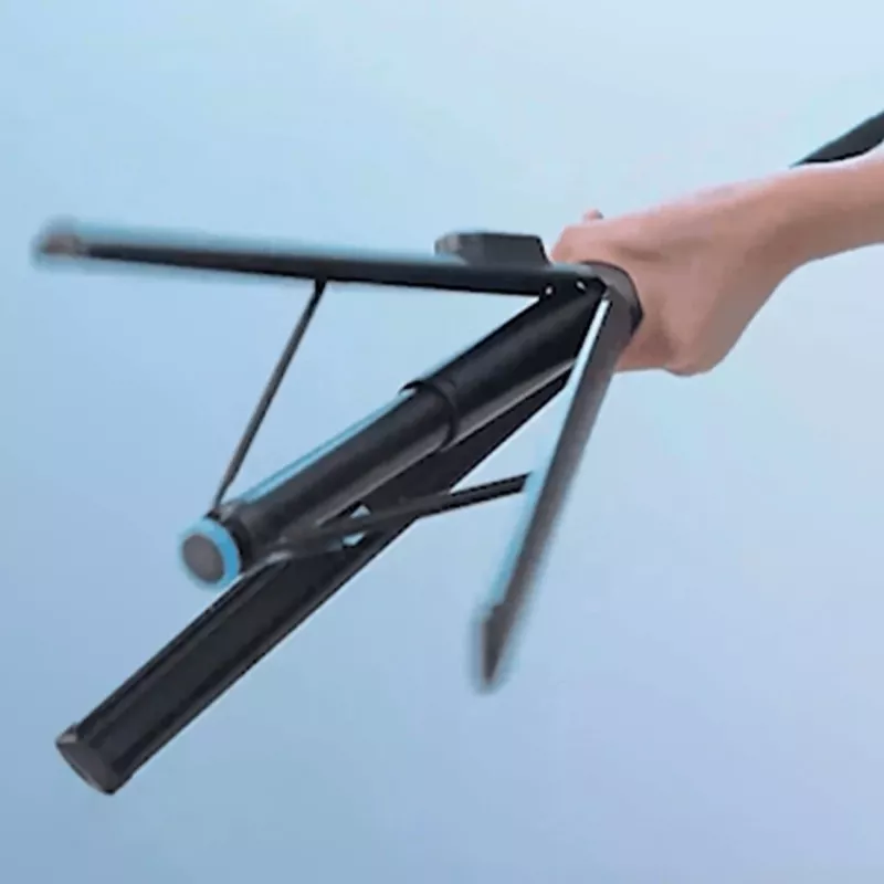 Pau de selfie premium Wozinsky WRZP1 com pernas de abertura automática, função de tripé, 1,7 m - Preto