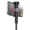 Pau de selfie premium Wozinsky WRZP1 com pernas de abertura automática, função de tripé, 1,7 m - Preto