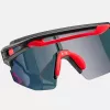 Óculos de ciclismo para criança ROCKBROS, polarizados, proteção UV400, armação preta, lentes cinzentas