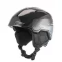 Qunature capacete de esqui e snowboard 10130003004 com almofadas auriculares, 54-58 cm, preto