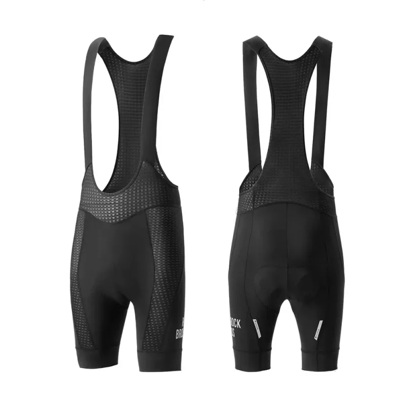 ROCKBROS YDDK009 calças de ciclismo com alças para homem com almofada tamanho S preto