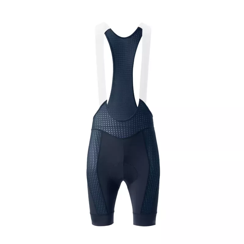 ROCKBROS Calções de ciclismo com alças YDDK009 para homem, azul-escuro, tamanho S