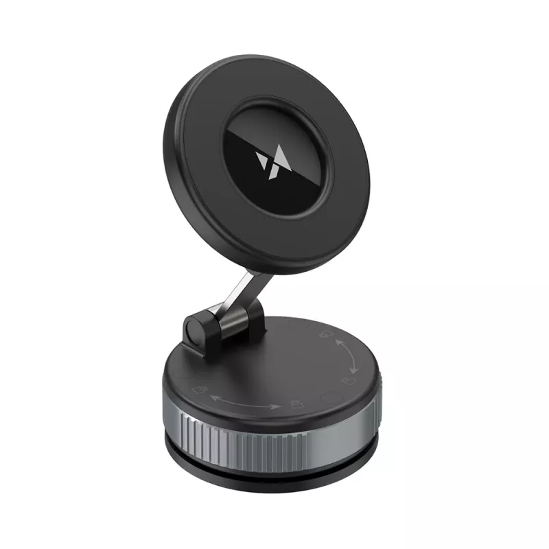 Wozinsky WUSM-01 Suporte magnético para telemóvel para painel de bordo/para-brisas - preto