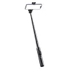Wozinsky Pau de selfie WC1Y30S Tripé telescópico 1,3 m com suporte para telemóvel - preto