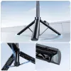 Wozinsky Pau de selfie WC1Y30S Tripé telescópico 1,3 m com suporte para telemóvel - preto
