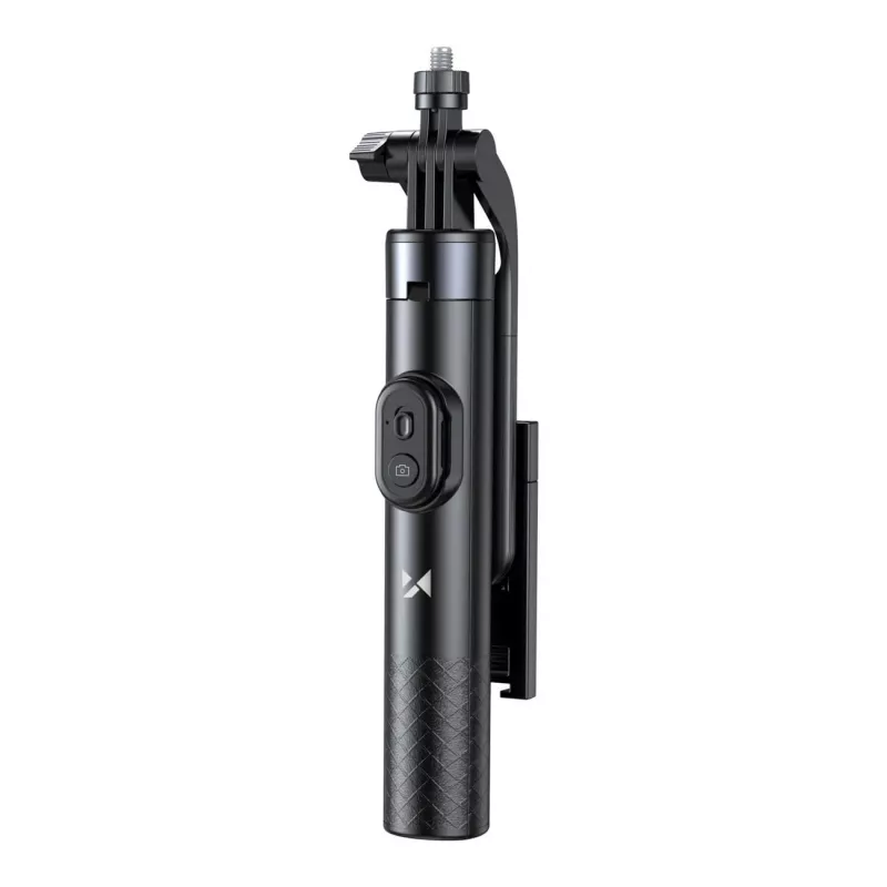 Wozinsky Pau de selfie WC1Y30S Tripé telescópico 1,3 m com suporte para telemóvel - preto