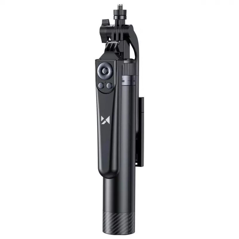 Pau de selfie Wozinsky WC1Y70S Tripé telescópico 1,7 m com suporte para telemóvel - preto