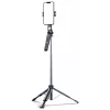 Pau de selfie Wozinsky WC1Y70S Tripé telescópico 1,7 m com suporte para telemóvel - preto