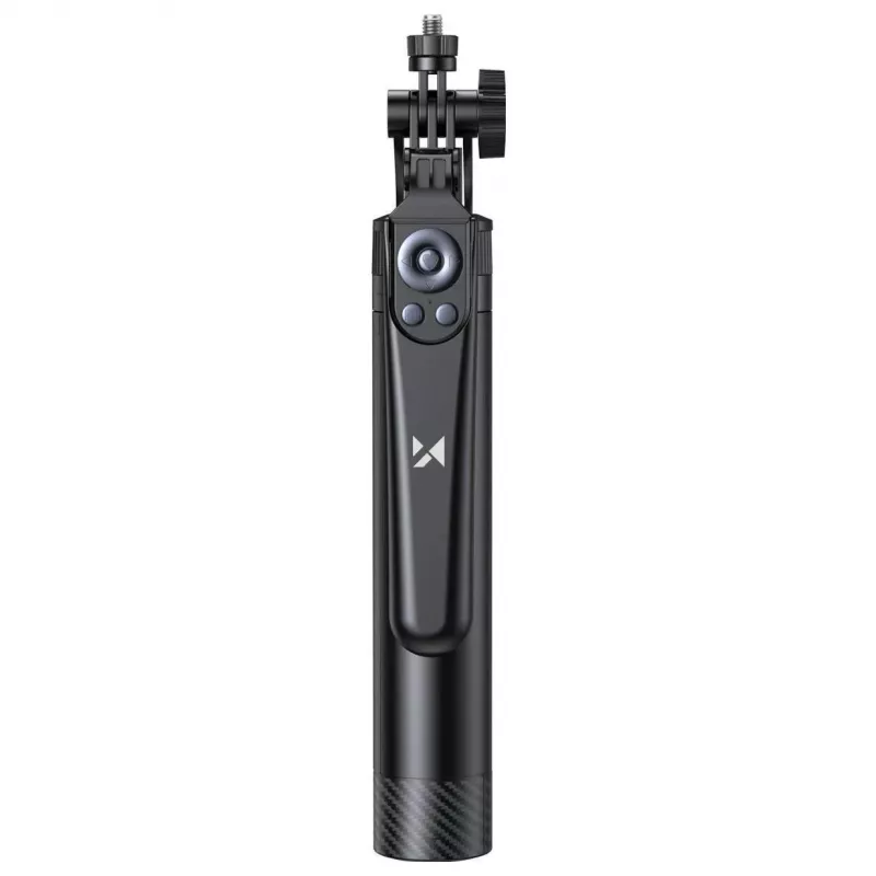 Pau de selfie Wozinsky WC1Y70S Tripé telescópico 1,7 m com suporte para telemóvel - preto