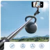 Pau de selfie Wozinsky WC1Y70S Tripé telescópico 1,7 m com suporte para telemóvel - preto