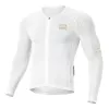 Jersey de ciclismo de manga comprida ROCKBROS YDCX008 Diamond XXXL Branco
