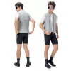 Colete de ciclismo corta-vento ROCKBROS YDMJ003 primavera/outono tamanho S Branco-Cinzento