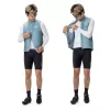 Colete de ciclismo corta-vento ROCKBROS YDMJ003 primavera/outono tamanho L Azul