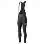 ROCKBROS Calças de ciclismo com alças YDCK012-1 térmicas de polar com almofada XXL preto