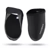 ROCKBROS LF1030 Protetores de dedos corta-vento térmicos para sapatos de ciclismo, preto, EU 36-42