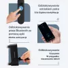 Rockbros SMART Fechadura de cabo para bicicleta com impressão digital e Bluetooth 100 cm preto