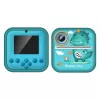 Wozinsky WDT-04 Máquina fotográfica para crianças com impressora térmica - verde