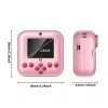 Wozinsky WDT-03 Máquina fotográfica com impressora térmica para crianças - rosa
