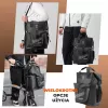 Rockbros AS-158 Bolsa frontal para bicicleta dobrável Brompton - preta
