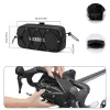 Bolsa de guiador para bicicleta Rockbros TL001 Road to Sky 1.9L impermeável – preta