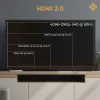 Cabo ótico ativo Claroc HDMI 2.0 AOC 4K@60Hz 50 m