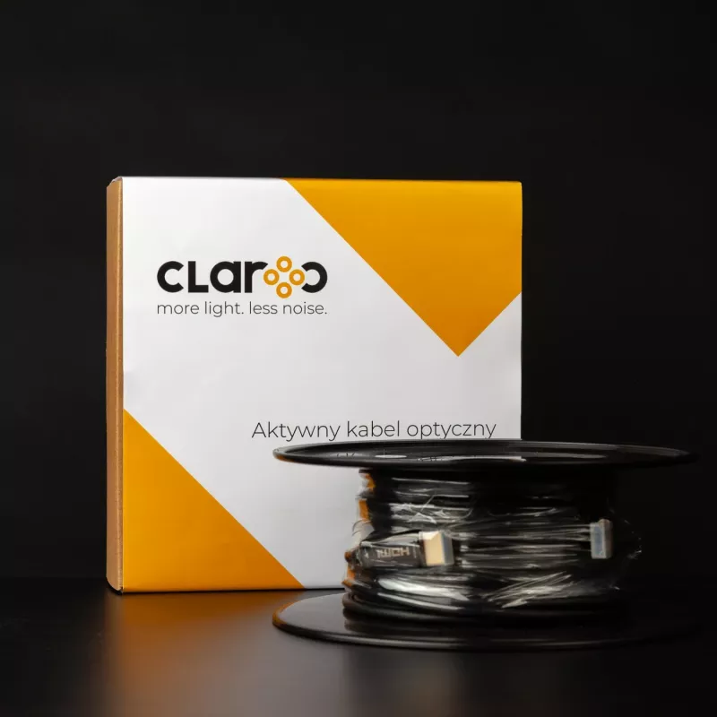 Cabo ótico ativo Claroc HDMI 2.0 AOC 4K@60Hz 50 m